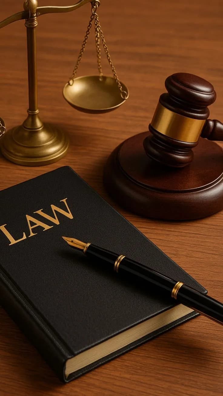 Legal Services Solutions App Mockup