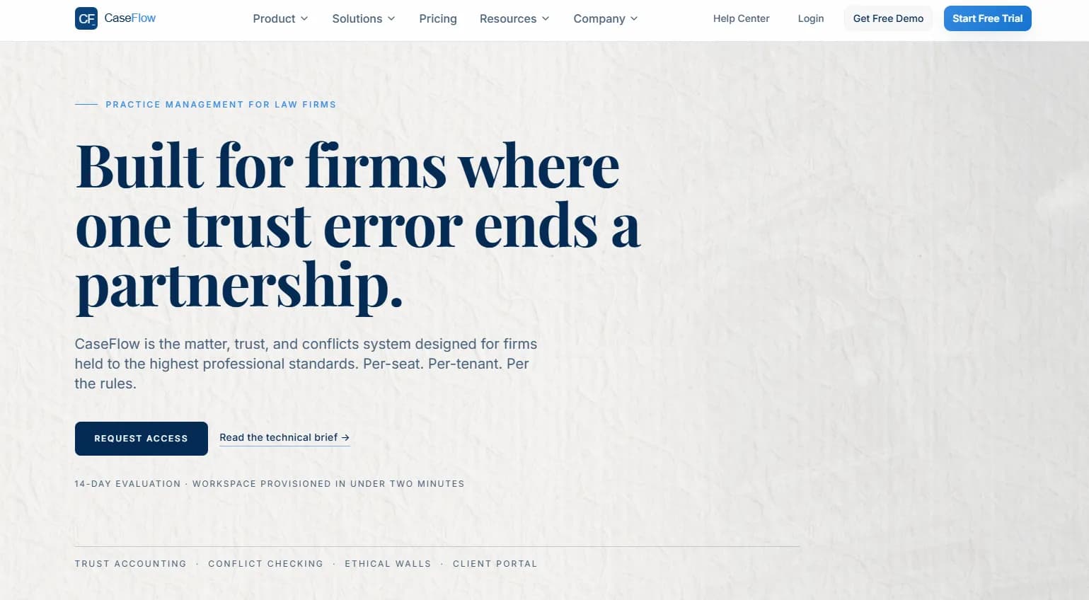 CaseFlow: Legal Practice Manager