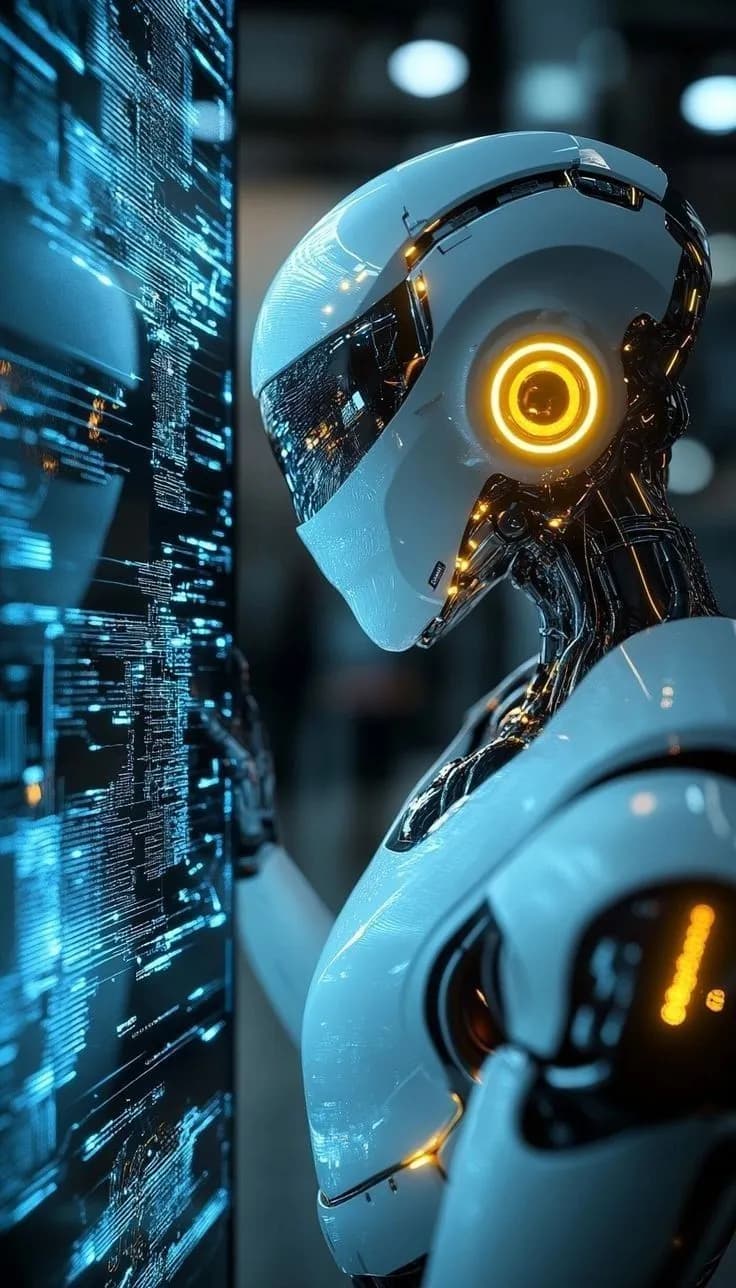 AI & Machine Learning Solutions App Mockup