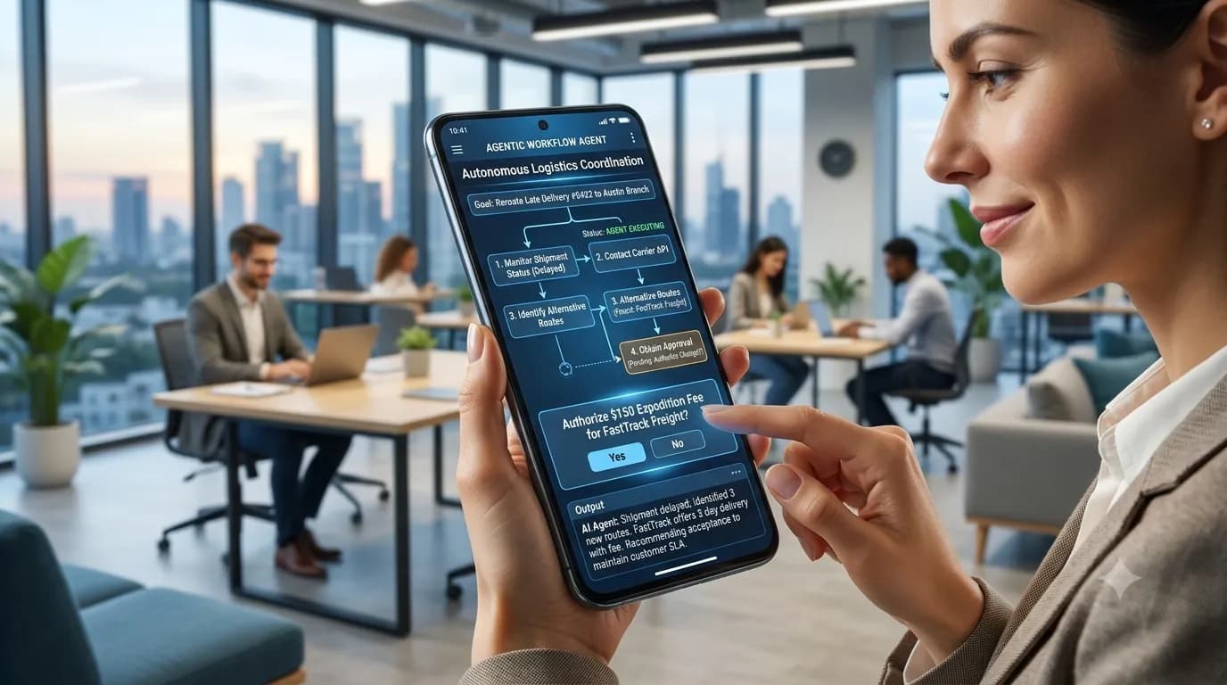 Agentic AI Mobile Apps: How Businesses Can Use AI Agents in Apps