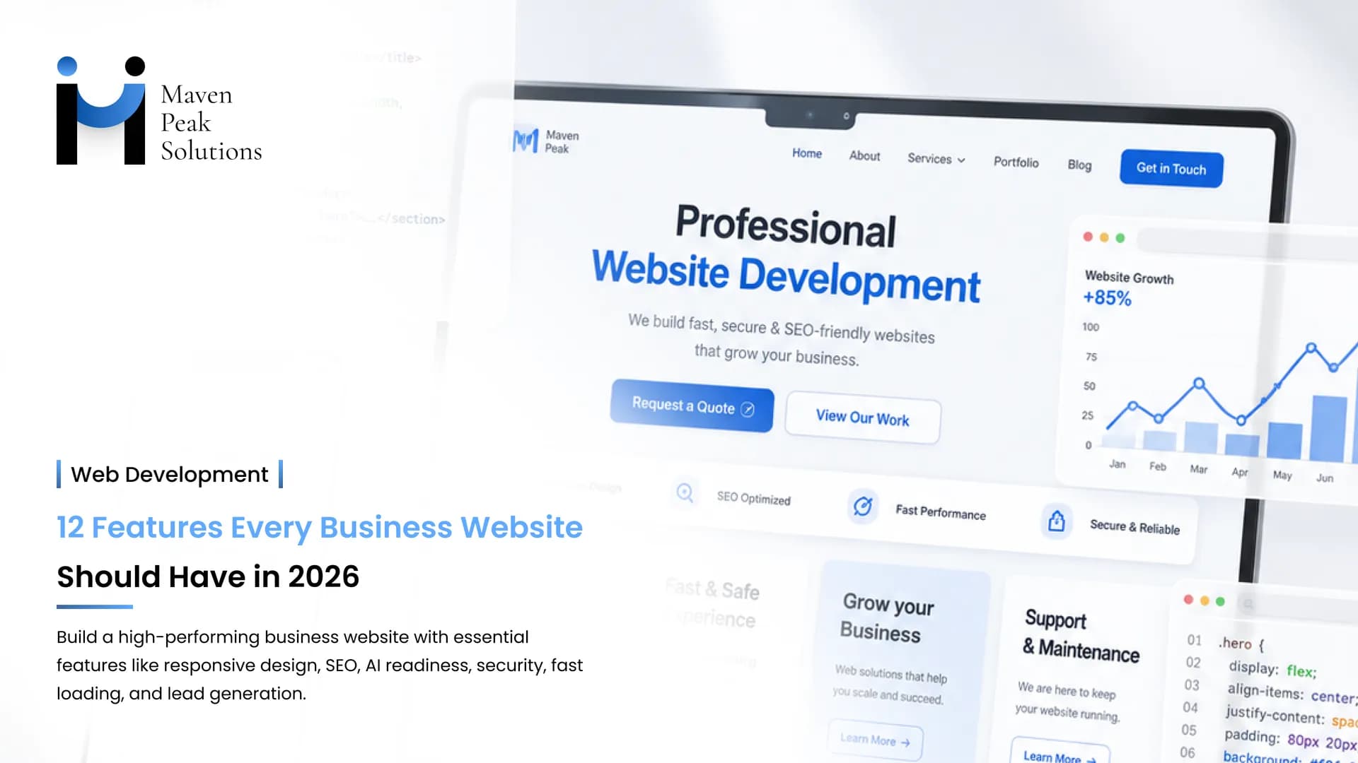 12 Features Every Business Website Should Have in 2026