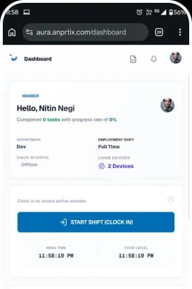 Mobile screen mockup 1