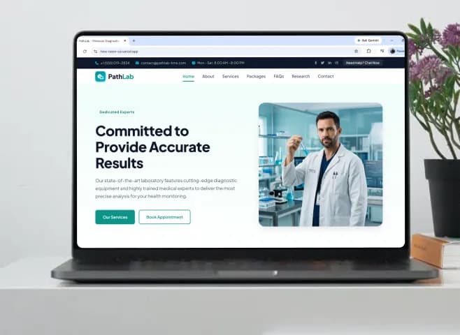 PathLab: Online Diagnostic Test Booking Platform