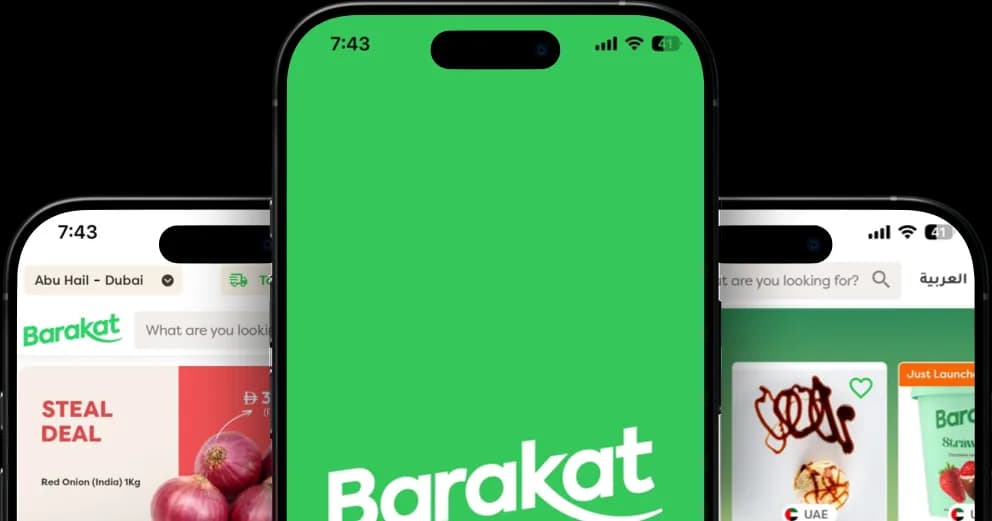 Barakat Online Grocery Delivery App