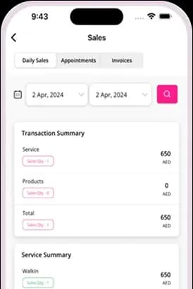 Mobile screen mockup 1