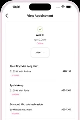 Mobile screen mockup 3