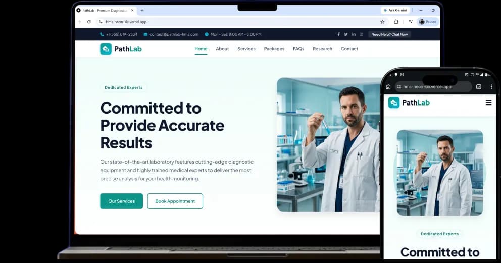 PathLab: Online Diagnostic Test Booking Platform