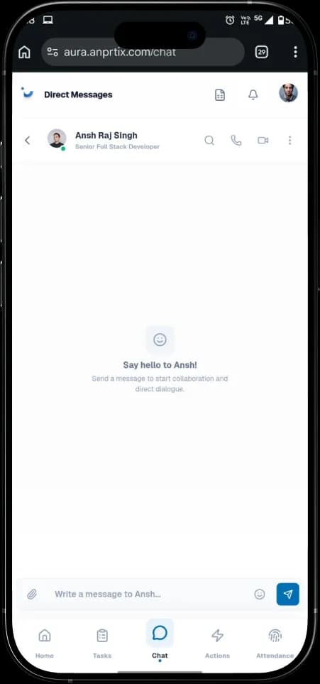 Mobile screen mockup 3
