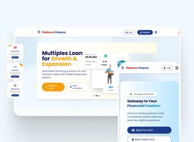 Platinum Finance: Digital Lending and Investment Platform