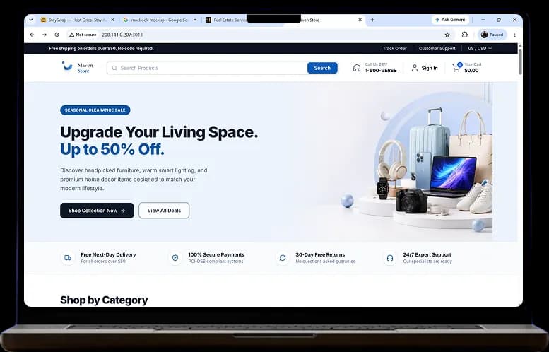 A Responsive E-Commerce Experience Built for Easier Shopping