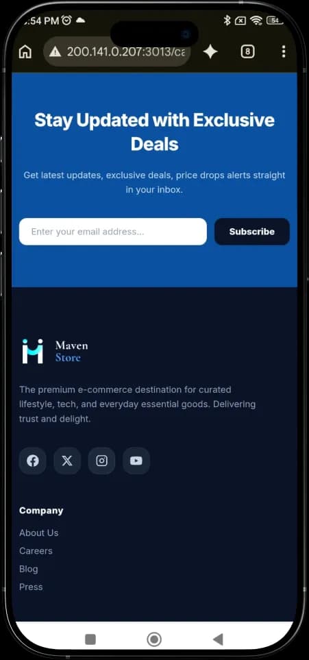 Mobile screen mockup 2