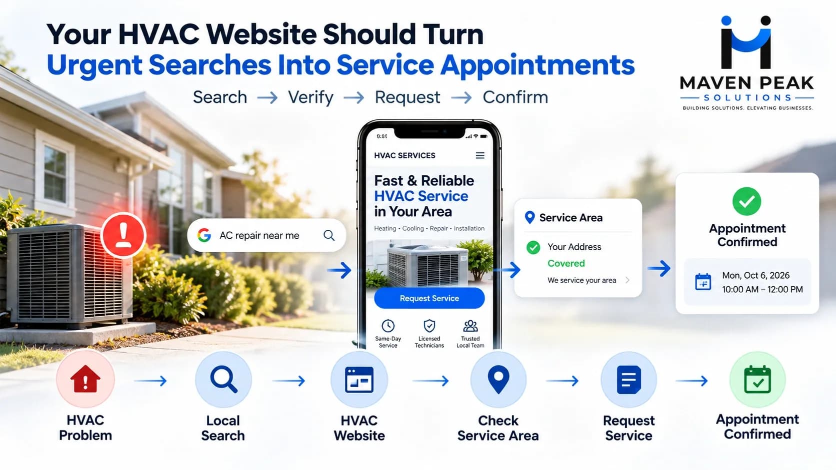 What Should an HVAC Website Include to Generate More Service Requests?