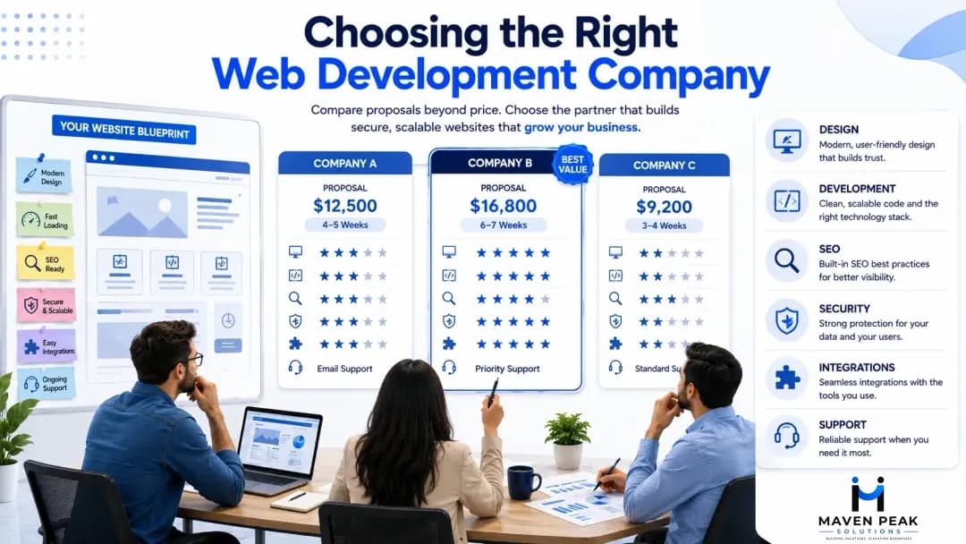 How to Choose the Right Web Development Company