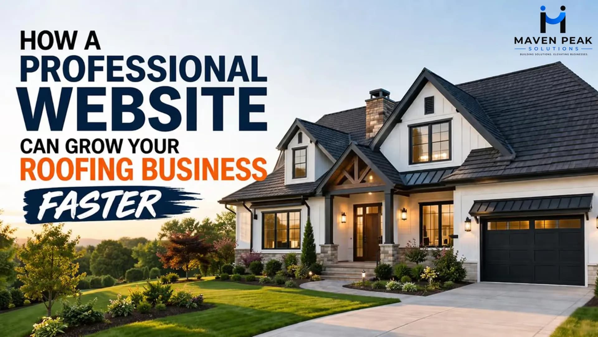 How a Professional Website Can Grow Your Roofing Business Faster