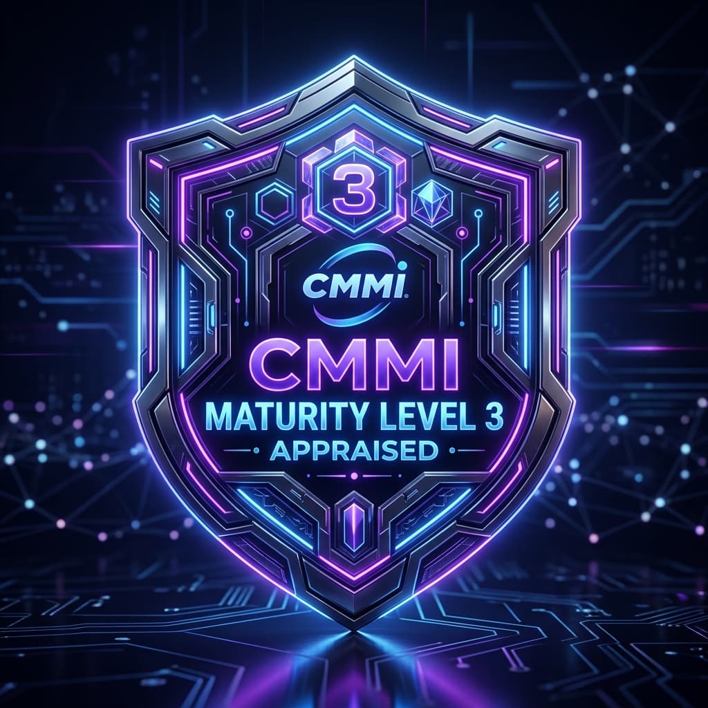CMMI Maturity Level 3 Certified