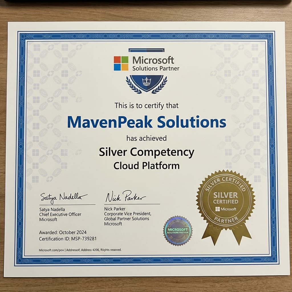 Microsoft Certified Solutions Partner